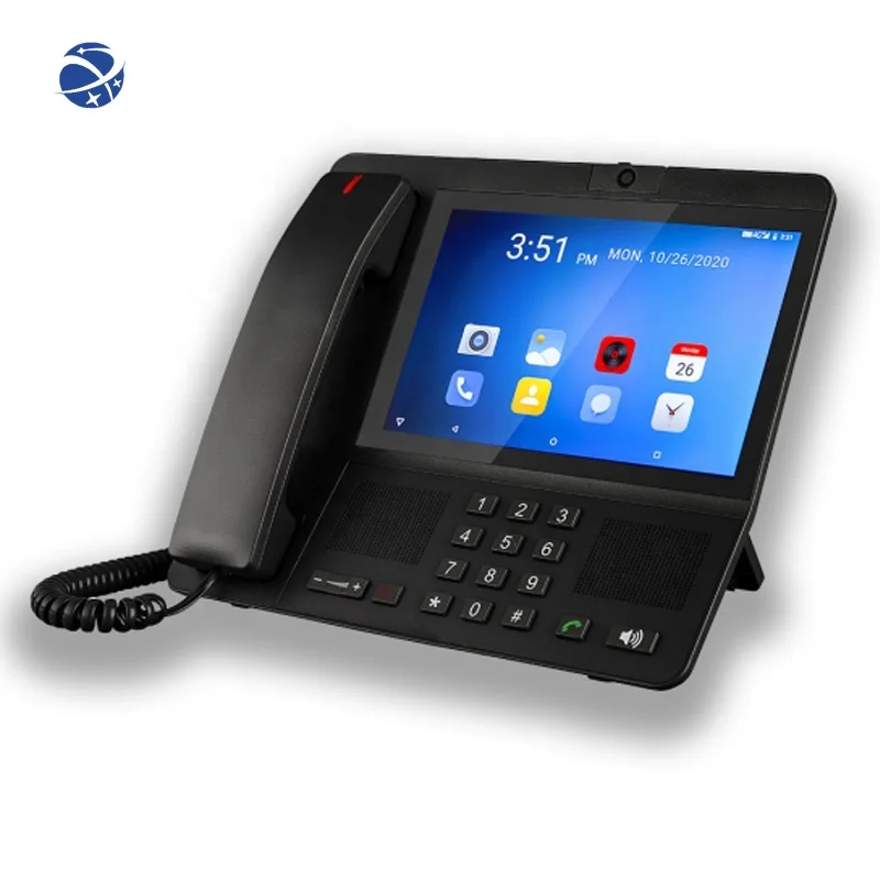 

YYHC Spot Goods 8 inch IPS Touch Display 4G VoLTE Android OS Phone FWP WiFi Smart Telephone Set in stock