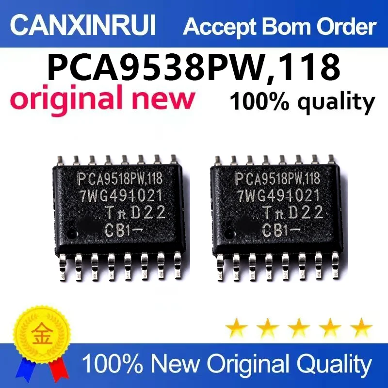 （5pcs-100pcs）PCA9538PW, 118 extender TSSOP-16 brand new original