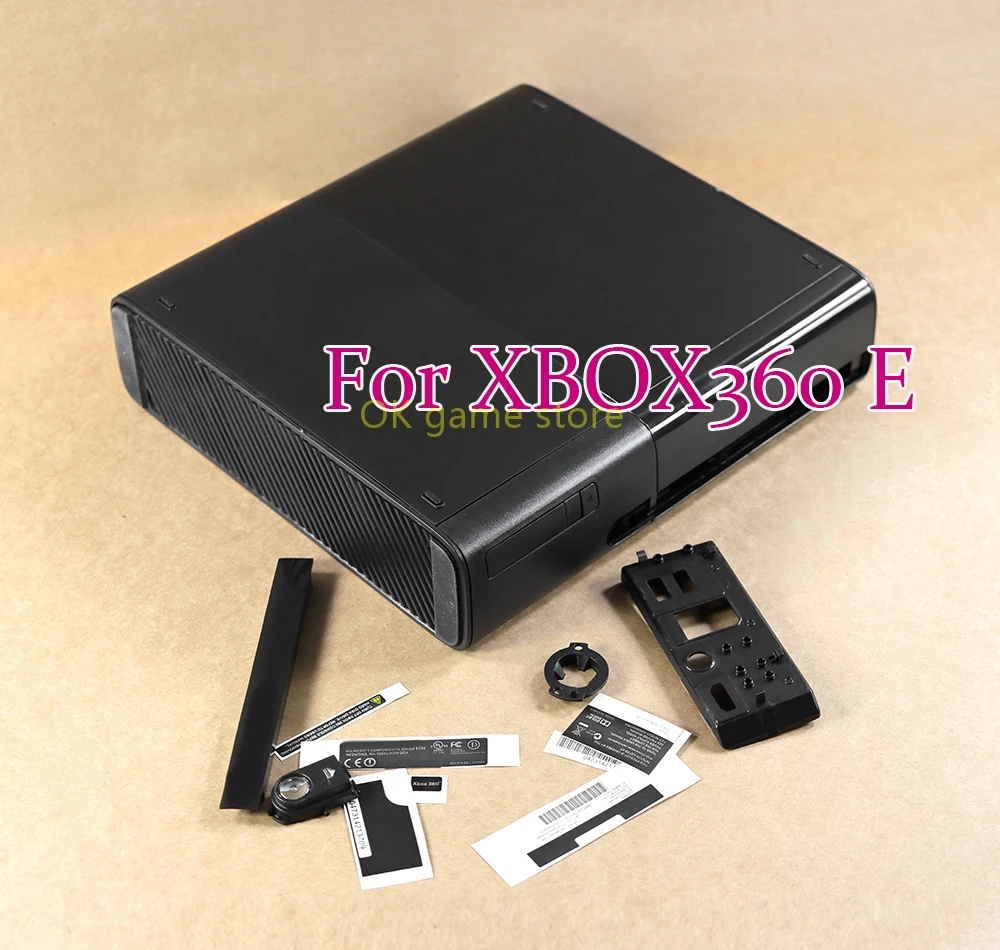 

1 комплект сменных черных корпусов-оболочек для XBOX360 E, аксессуары для консоли Xbox 360 E