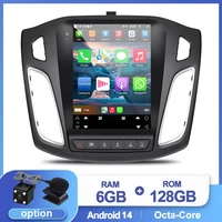 Radio de coche Android 14 para Ford Focus Mk3 2011-2019 reproductor Multimedia navegación 2Din unidad principal Carplay estéreo 9,7 ""altavoces Audio