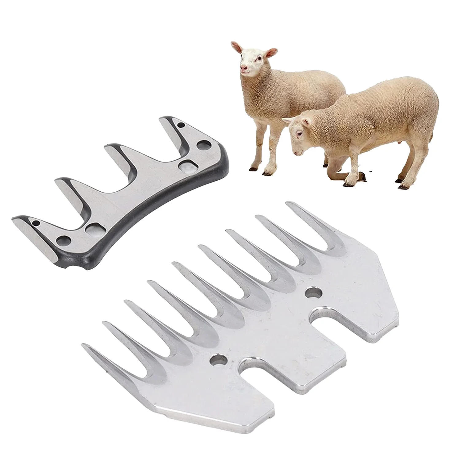 9 Tooth Sheep Shears Replacement Blades PRO Universal Blade for All Sheep Clippers for Sheep Alpacas Goats