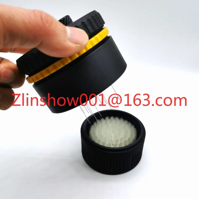 Cloth powder dispenser Cloth powder needle 3D printing height adjustable rotary powder dispenser