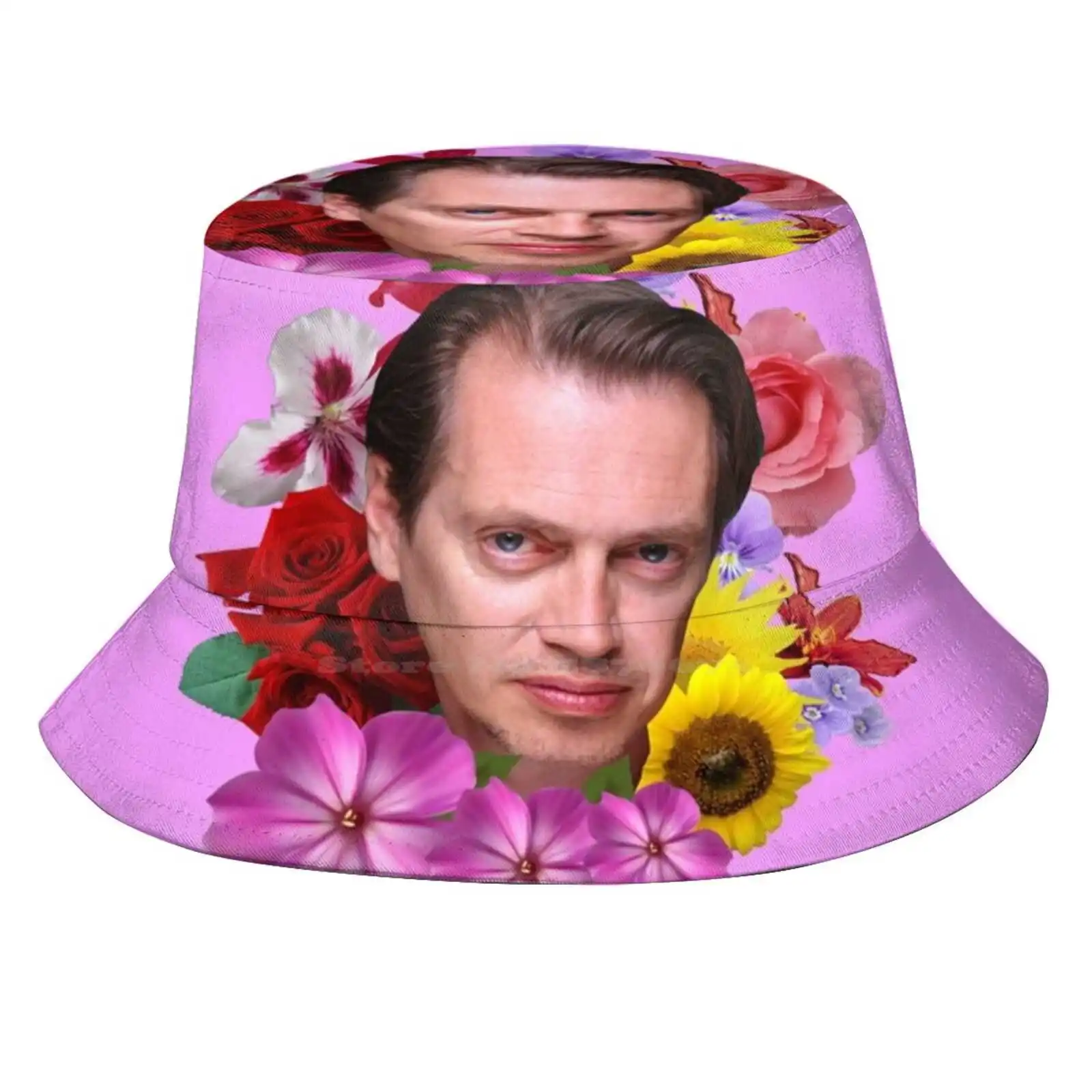Steve Buscemi-Gorra de sol Floral, sombrero de pescador, sombreros