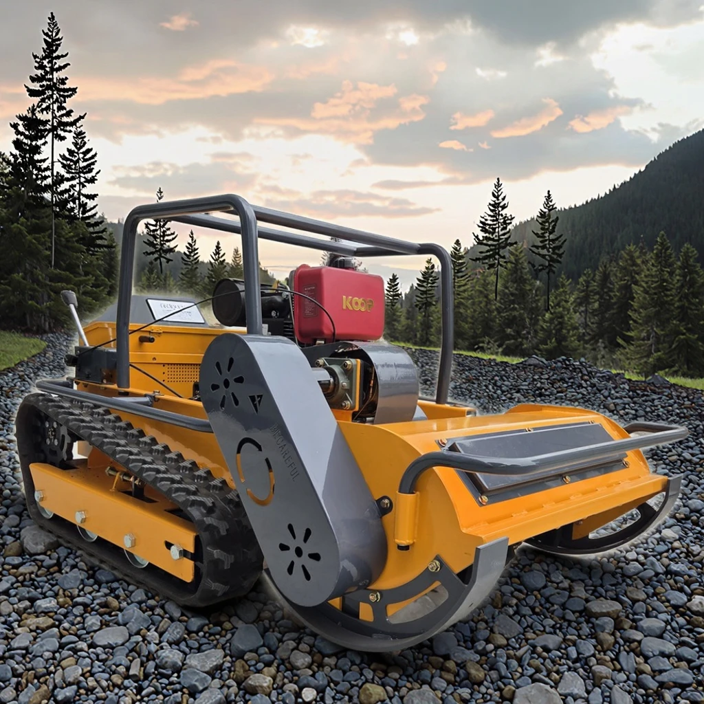 Cortador de grama elétrico sem fio 24v 800mm lâmina tipo y controle remoto 4 tempos DIY e grau industrial fabricado na China