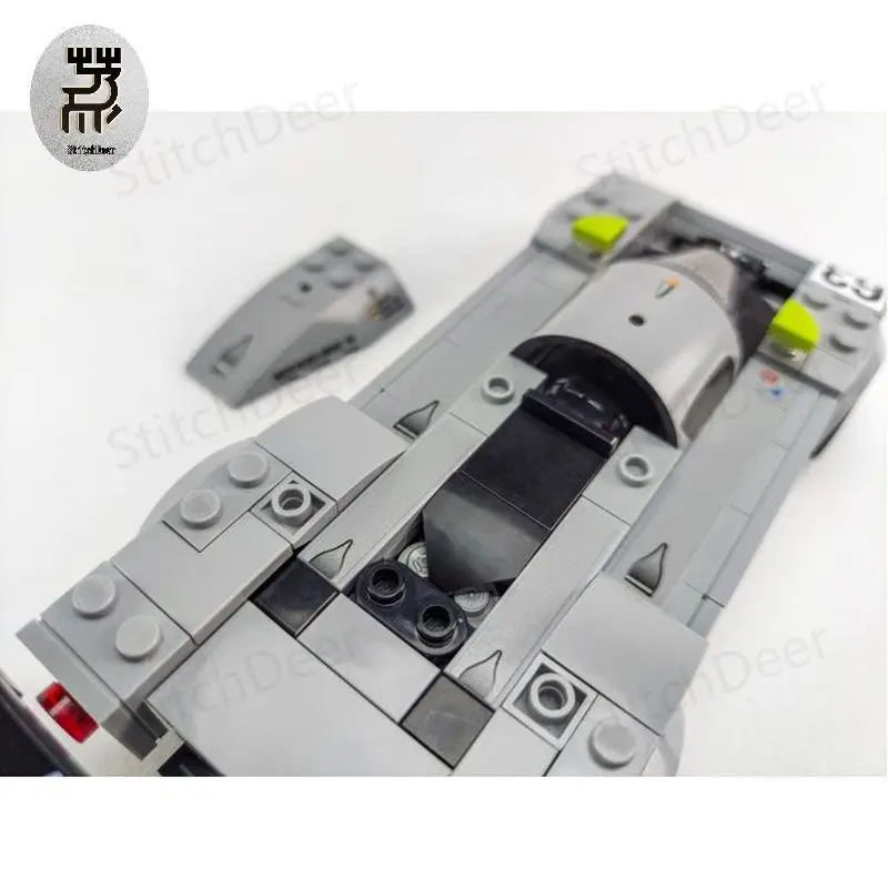 304PCS DIY Car MOC Sauber C9 1989 Speed Champion Racing Building Blocks Assemble Model Toy Brick Holiday Adults Birthday Gifts