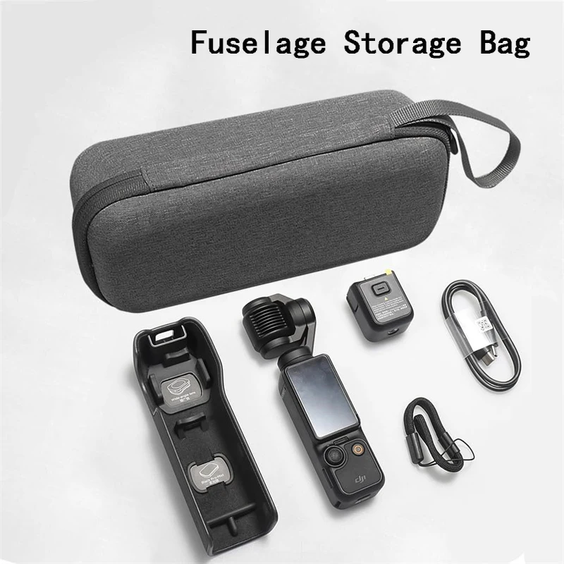 For DJI OSMO Pocket 3 Portable Storage Bag Carrying Handbag Compact Case Gimbal Camera Clutch Bag Accessories