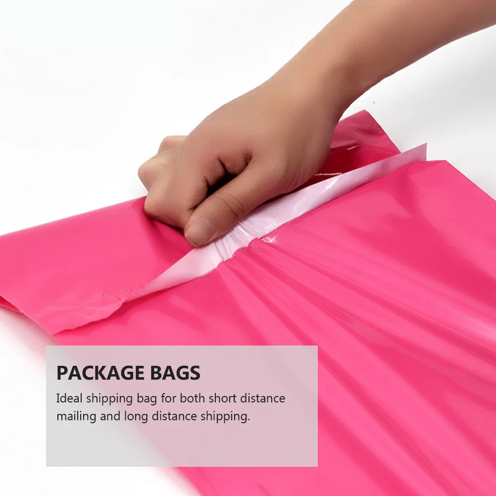 

100Pcs Shipping Bags Waterproof Plastic Self Adhesive Packaging Bags Express Container Packaging Pouches for Mail