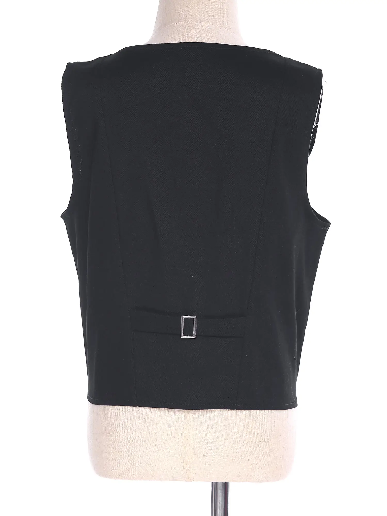 Uniforme scolastica per bambini Top Gilet senza maniche Gilet monopetto Gilet da festa formale Gilet da matrimonio per ragazzi