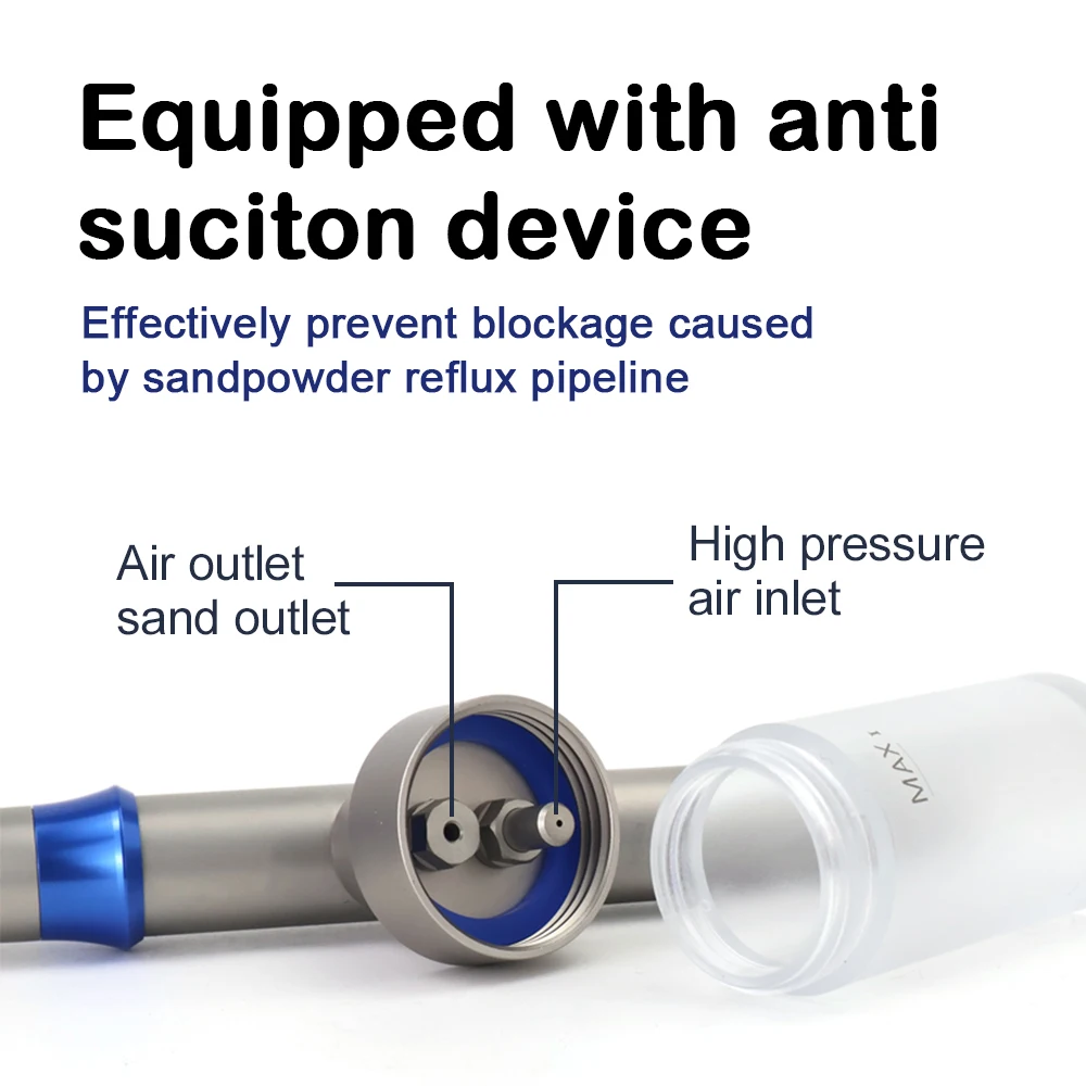 New Style Dental Ortho Microblaster Aluminum Oxide Air Abrasion Polisher Sandblasting Sandblaster 2/4 Hole Teeth Whitening Pen