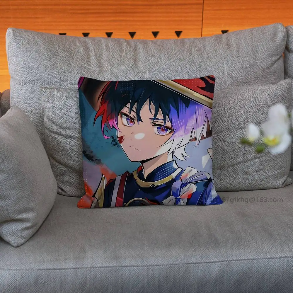 Genshin Impact Wanderer pillowcase casual style decoration, suitable for home decoration (excluding pillow core)