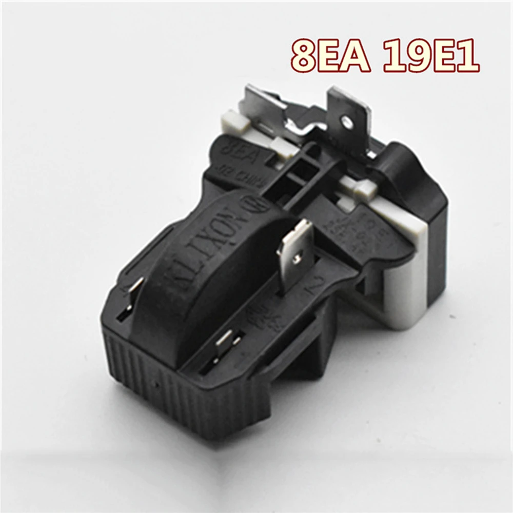 1pin PTC Starter 8EA-19E1 Overload Thermal Protection Relay For KLIXON Refrigerator Original Replacement Accessories