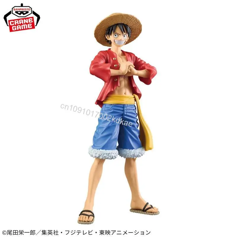 Auf Lager Bandai Original ONE PIECE DXF THE GRANDLINE SERIES SPECIAL MONKEY.D.LUFFY Ca. 19 cm Anime Actionfiguren Modellspielzeug