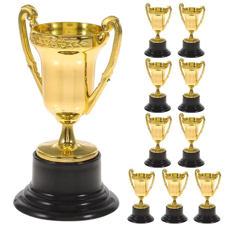 10PCS Mini Plastic Trophies For Party Children Early Learning Children’s Childrens Truck Infant Kids Gifts Prizes