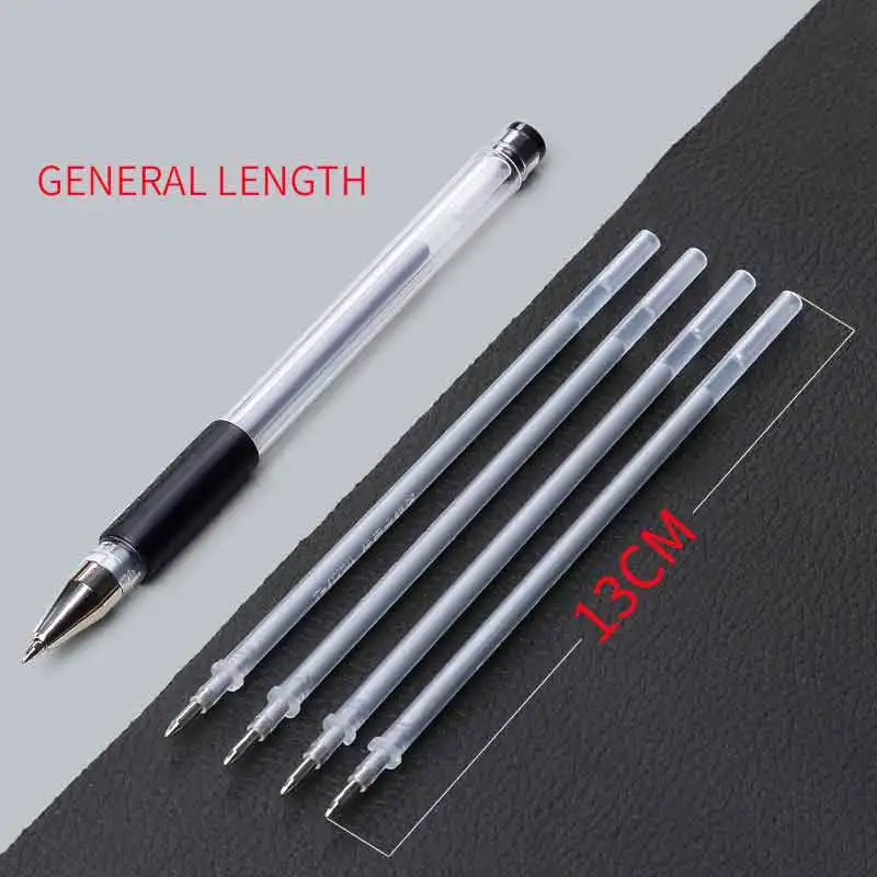 100Pcs/lot Silver Fabric Leather Marker Textile Ink Refill Patchwork Marking Pen Refill 0.8mm Eraserable Washable Handle