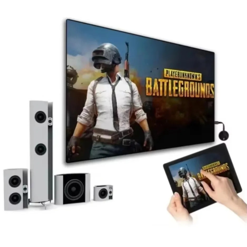 Kompatybilny z HDMI Chromecast Google Bezprzewodowy WiFi Mirascreen Wyświetlacz HD Dongle Strumieniowanie Medialne Wideo TV Inteligentny Dom dla IOS/Android