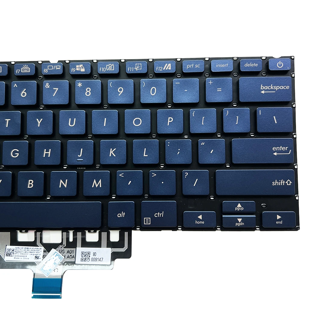 Imagem -04 - Teclado Retroiluminado dos Eua para Asus Zenbook Um434i Um434iq Ux434da U4600fl Ux434f Ux434fa Ux434flc Ux434i Ux434iq 0knb02829us00