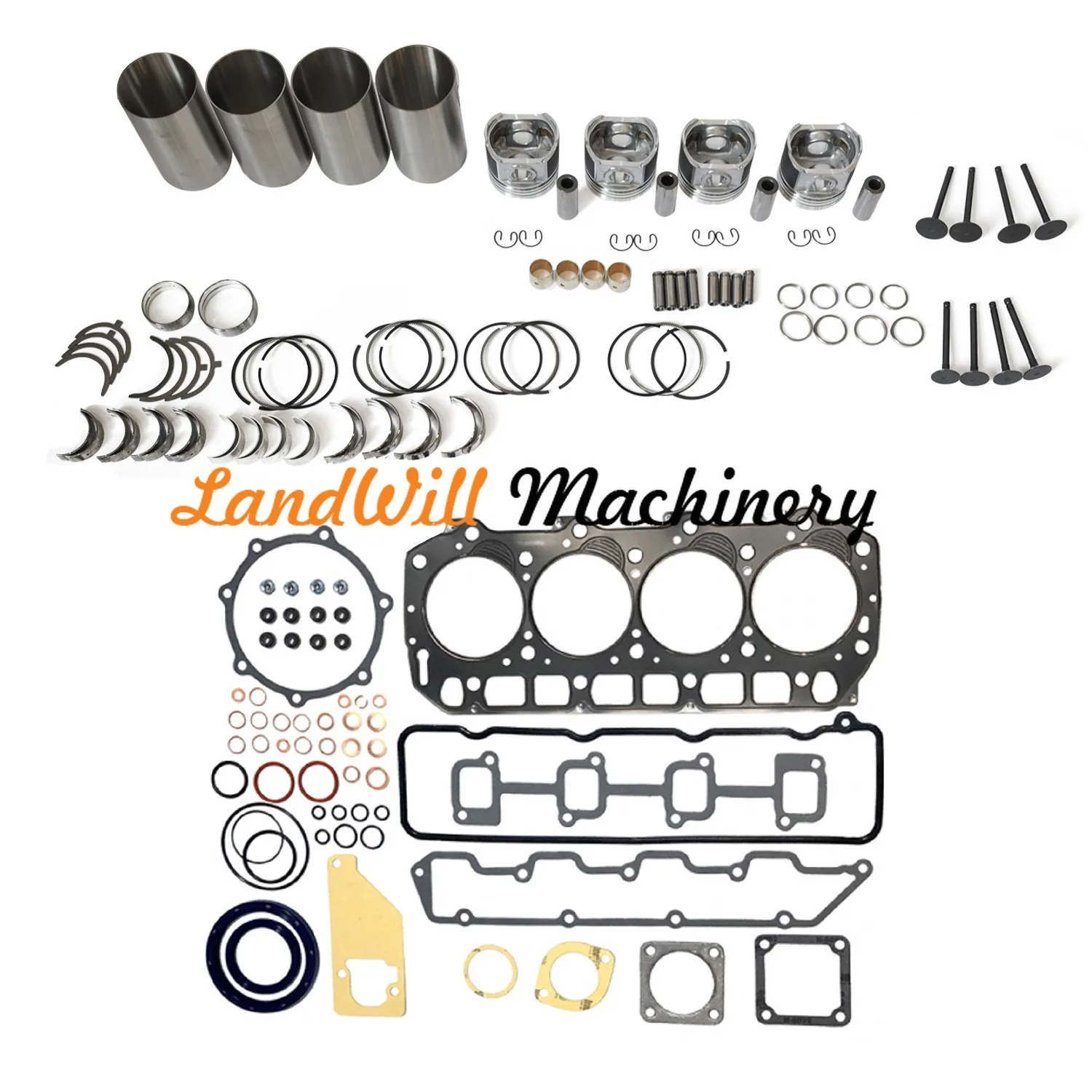 Overhaul Rebuild Kit Fits For Komatsu 4D92E Engine