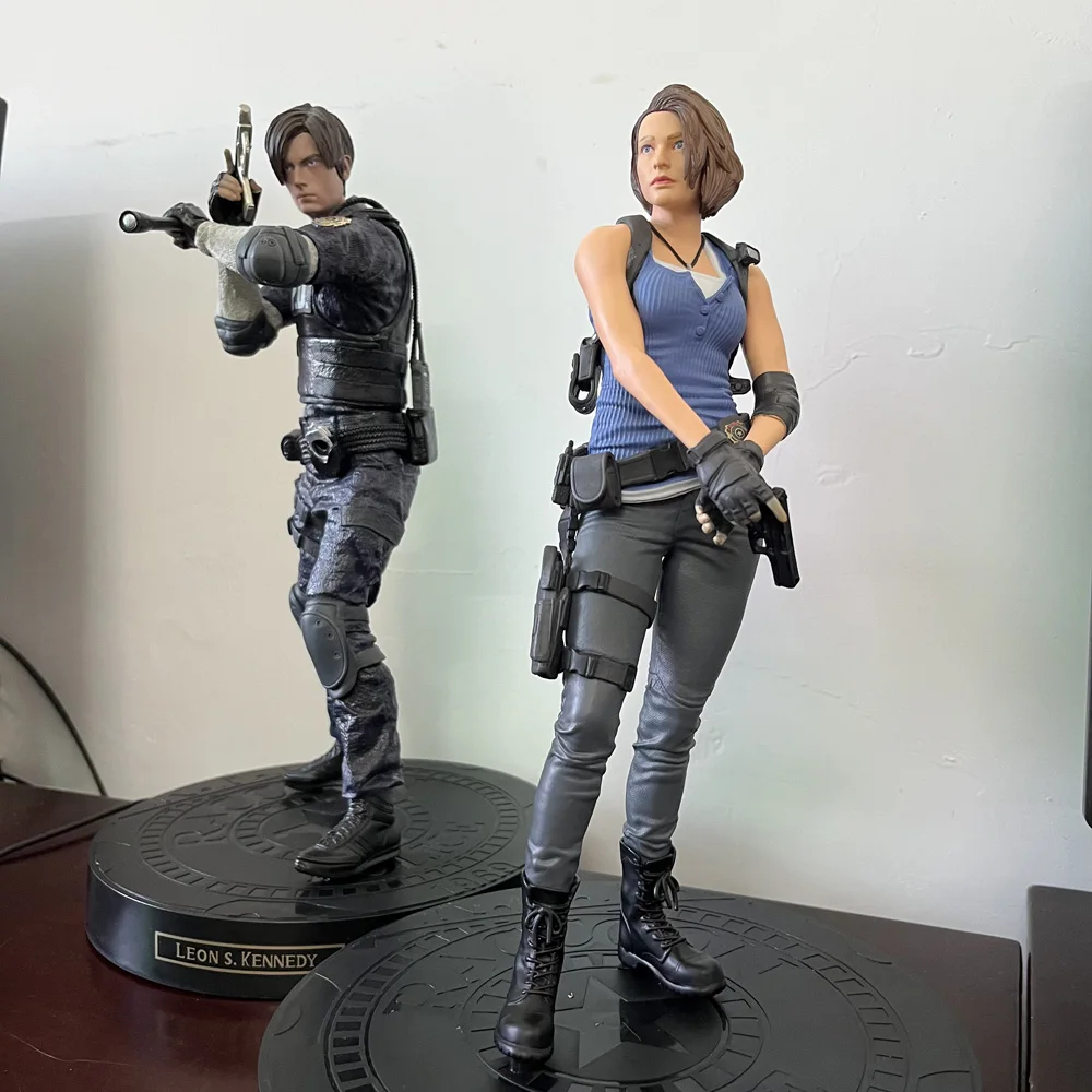 Biohazard JILL VALENTINE Leon Scott Kennedy Ada Wong Anime Figure Evil Game Model Toy Collection Birthday Gifts