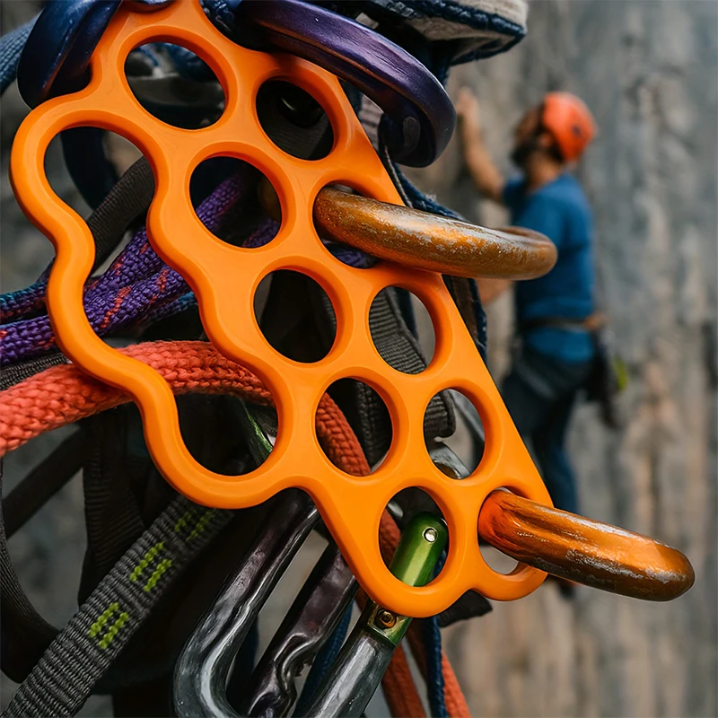 

1PC Portable Climbing Quick Hanging Organizer Rock Climbing Hook Storage Holder For Outdoor Rock Climbing Enthusiast