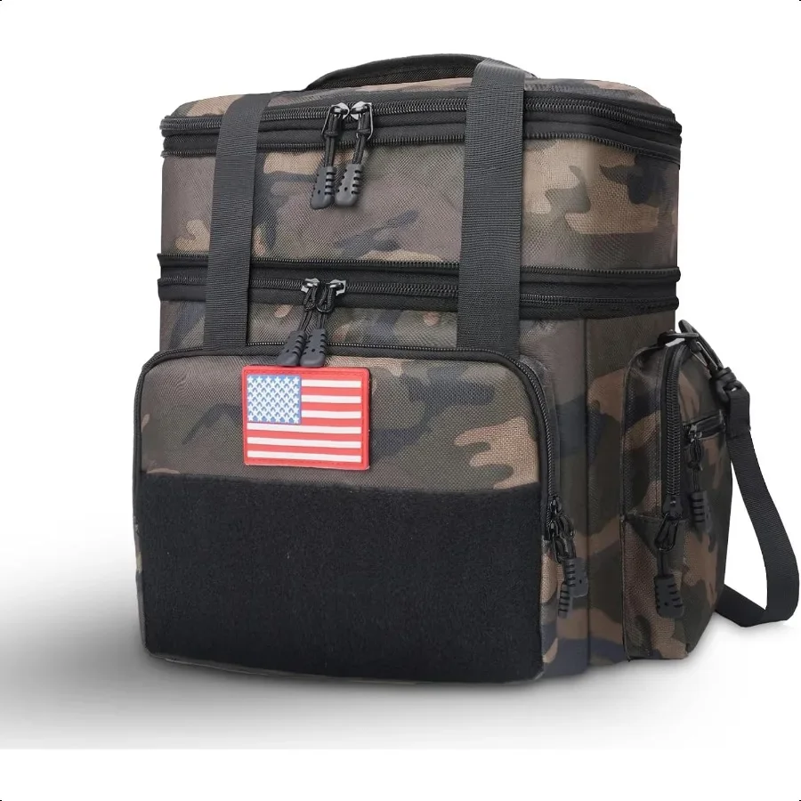

Lunch Bag Lunch Box for Men Women Insulated Lunch Bag Large Expandable Leakproof Cooler Bag Camo 16L