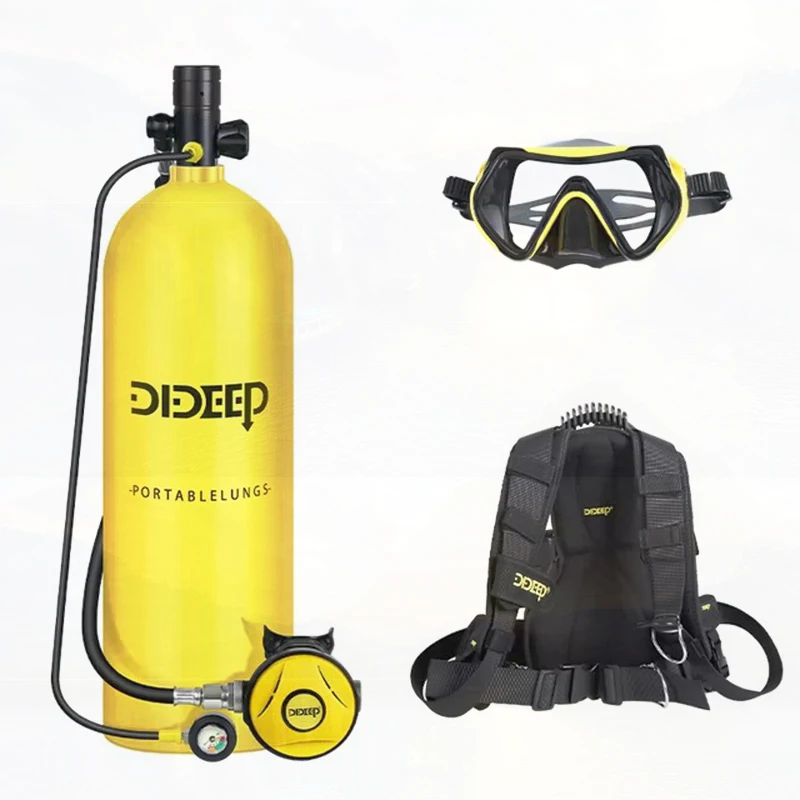 4L Diving Oxygen Bottle Snorkeling Equipment Specialized Diving Tank Scuba Diving Rebreather Portable Scuba Diving Rebreather