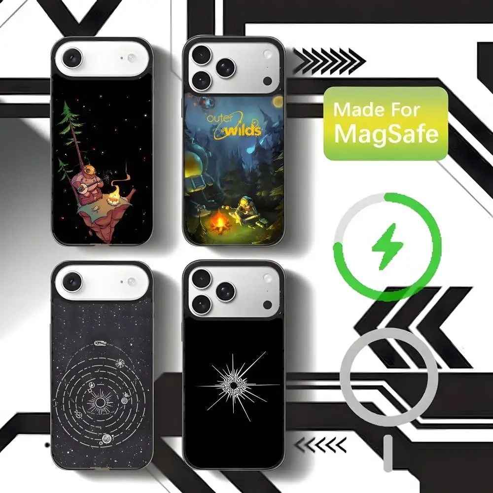 

Game Outer Wilds Phone Case For iPhone 17,16,15,14,13,12,11,Pro,Max,Plus,Mini,SE4,E Magnetic Magsafe Wireless Charging