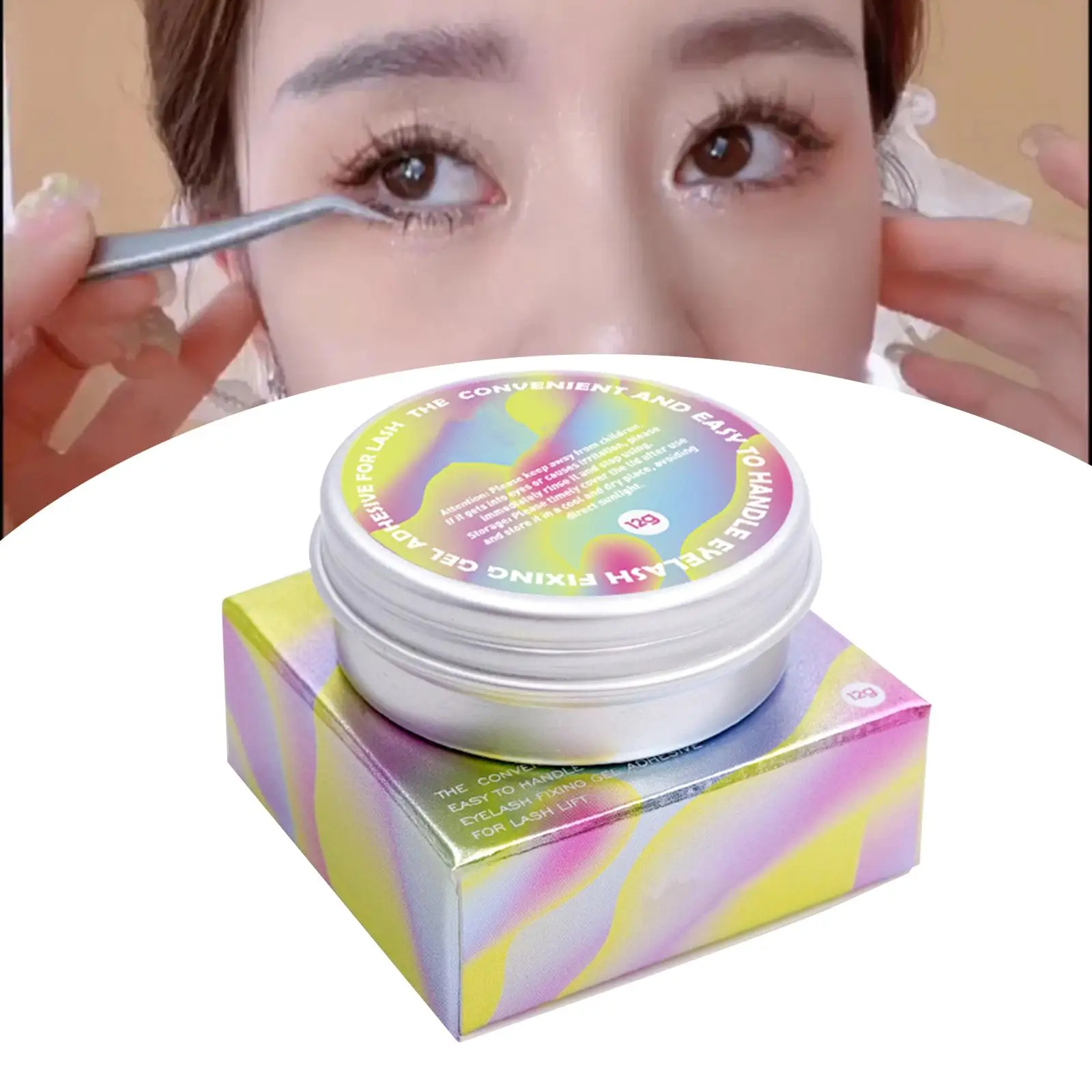 กาวยกขนตา กาวเจลนุ่ม อุปกรณ์รีดขนตา กาวติดแน่น ขนตาแข็งแรง