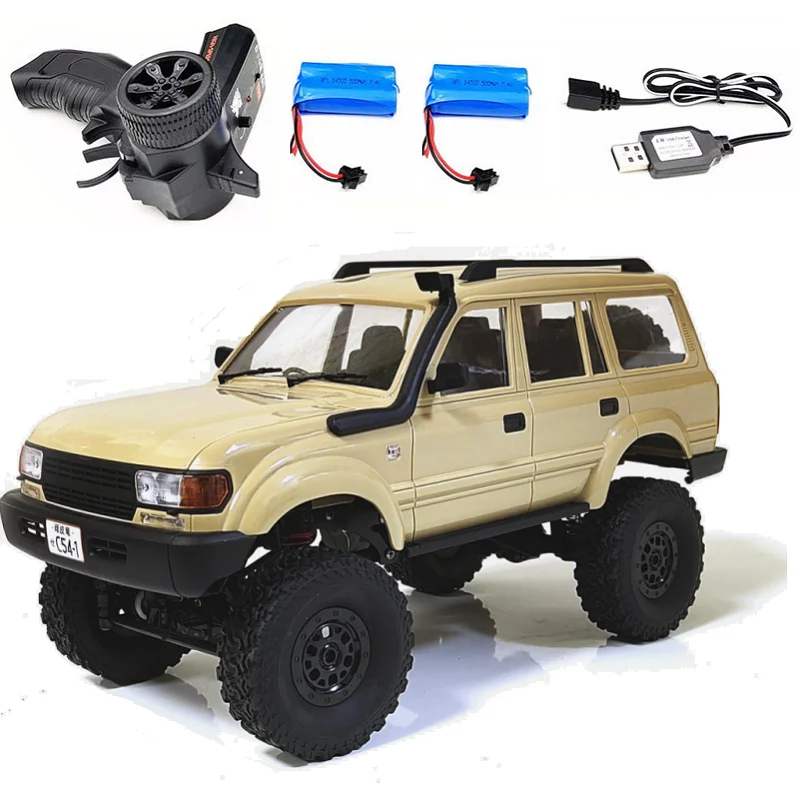 WPL C54-1 4WD 2.4 グラムオフロードカー LC80 リモートコントロール