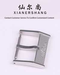 XIANERSHANG Custom Lon-gines Retro Original Watch Clasp 20MM 18MM Belt Buckle 316L Stainless Steel Pin Buckle Watch Accessories