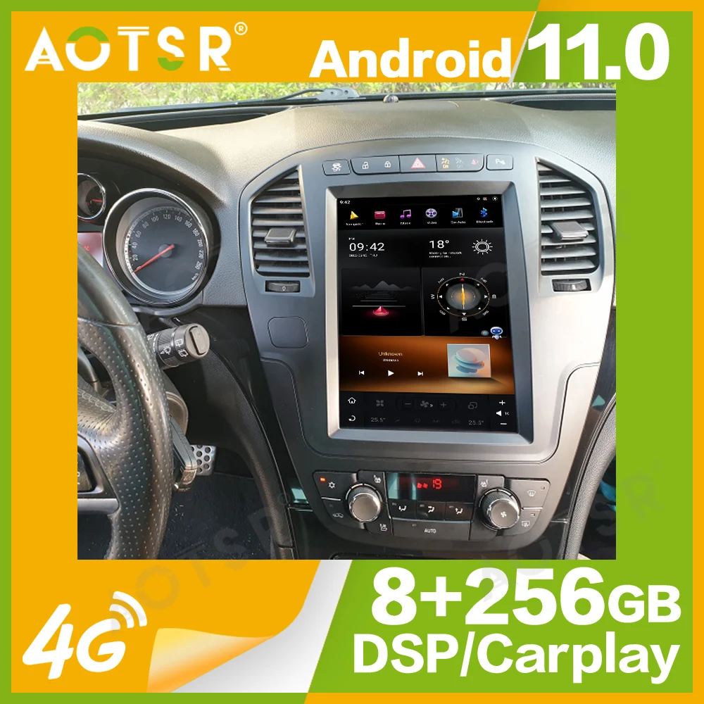 

10.4'' Qualcomm 8 core For Opel Insignia Vauxhall Holden CD300 CD400 2008-2013 Car Radio Multimedia Player Android 11 Auto GPS