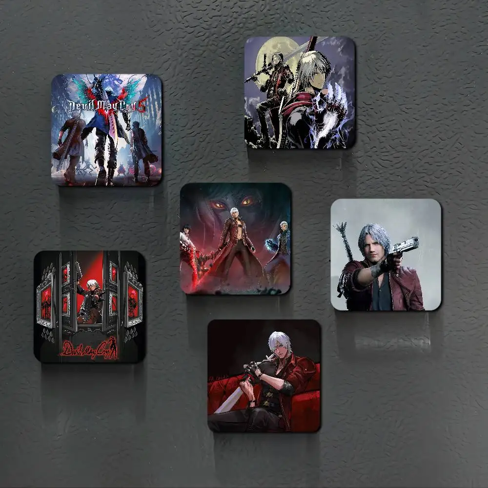 GAME THE D-DevilS May Cry Personalized Creative Classic Painting Magnets Fridge Photo Message Decorative