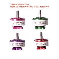 T-Motor Velox V2207 /V2306 V3 1750KV 1950KV 5-6S / 2550KV 4S Brushless Motor For FPV Racing Drone Quadcopter Freestyle RC Parts