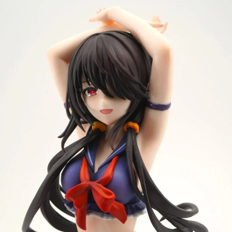ElCOCO Original 1/7 Anime Date A Live IV Tokisaki Kurumi 24cm, Figura de Colección, Linda Figura de Juguete, Regalo de Cumpleaños, En Stock