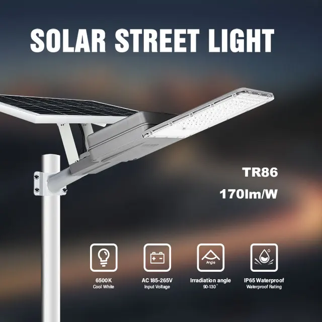 Split Type 120w 300w 1000w Heavy Duty Wireless Remote Control High Lumen Highway LED Panel Solar Street Light With Pole