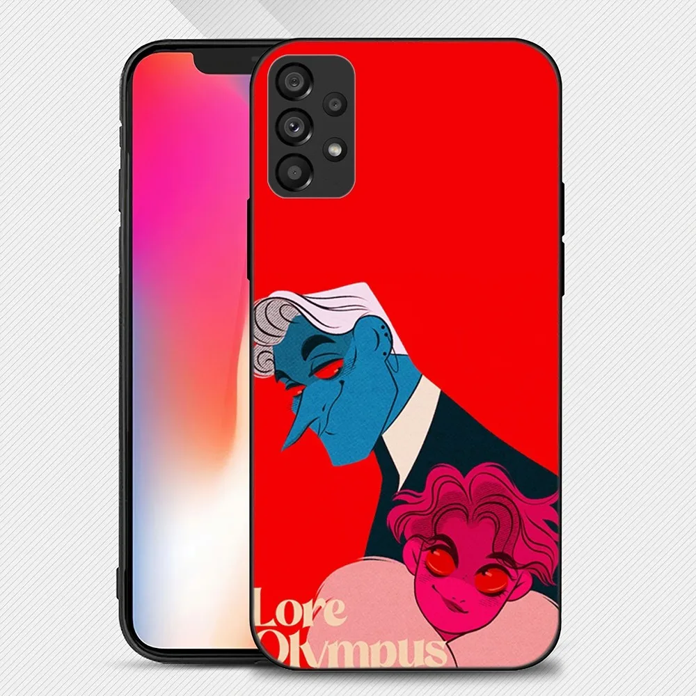 Lore O-Olympus Comics Phone Case For Samsung Galaxy S22 S23 Ultra S21 S20 FE Plus Note 20 Soft Cover