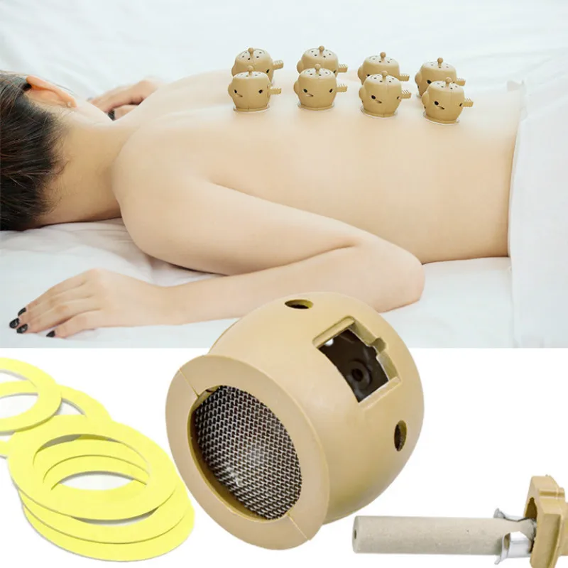 

Moxibustion Box Chinese Moxa Sticks Burner Heating Acupuncture Point Chinese Therapy Women Gynaecopathia Mini Moxa Tube