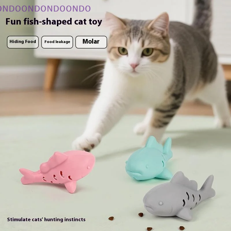 

1pc Interactive Cat & Dog Toy - Durable Bite-Resistant Design, Hiding Food & Grinding Teeth Entertainment For Small Pets