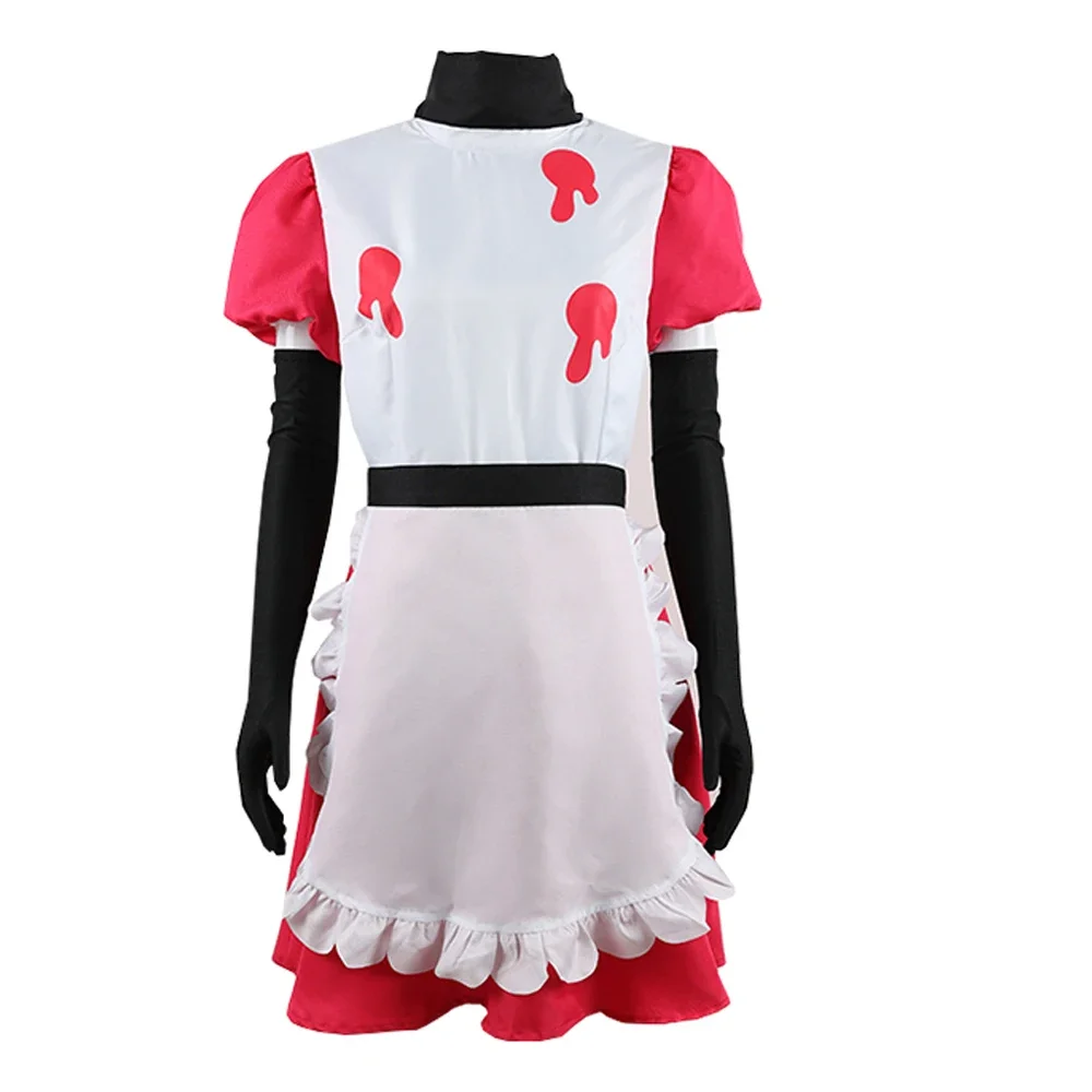 Fancy Dress Outfits Anime Hazbin Niffty Cosplay Costume Halloween Carnival Party Women Maid Suit Hotel Cosplay Halloween Party