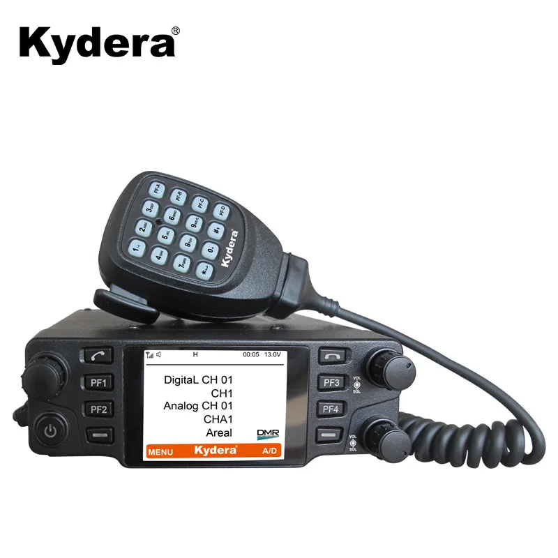 Kydera/KYD Mini Dual Band DMR Mobile Radio CDM-550H With GPS Trunk Radio