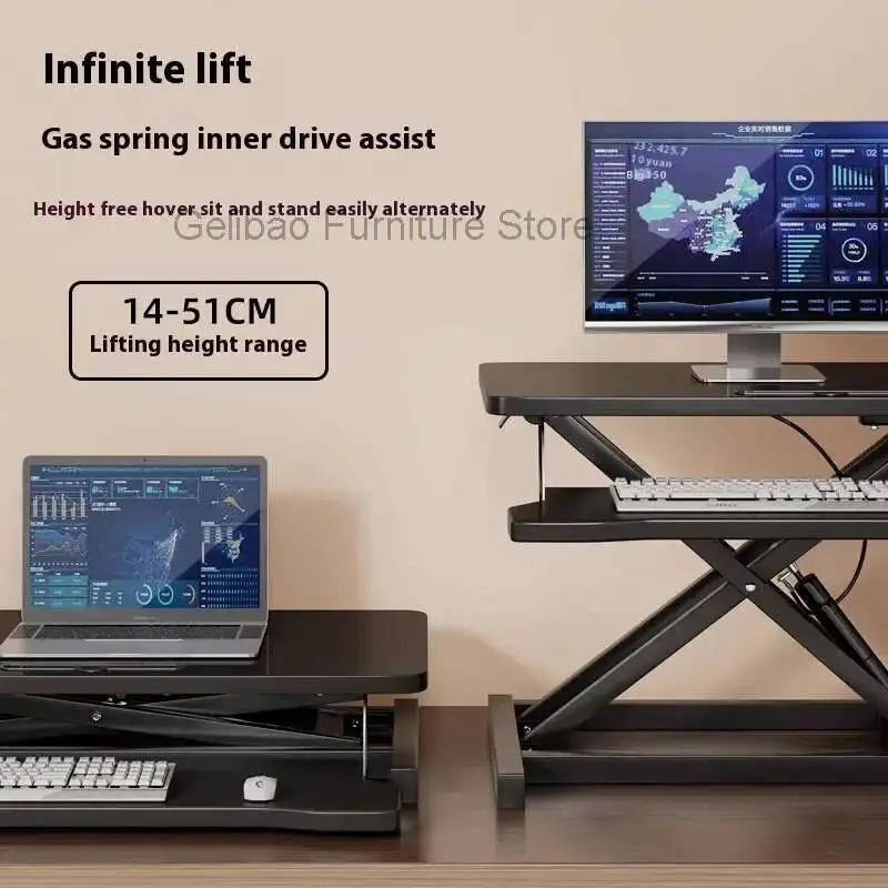 

Modern Desk Standing Study Table Seating Furniture Acrylic Table Offices Auxiliary Study Modern Multifunction Home Bedroom Room
