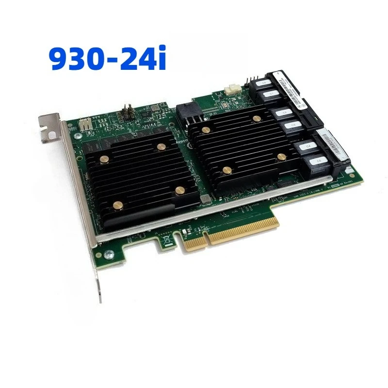 

Оригинальный RAID-контроллер 930-24i, 4 ГБ, 12 Гбит/с, SATA SAS 7Y37A01086 9460-24i CVPM05