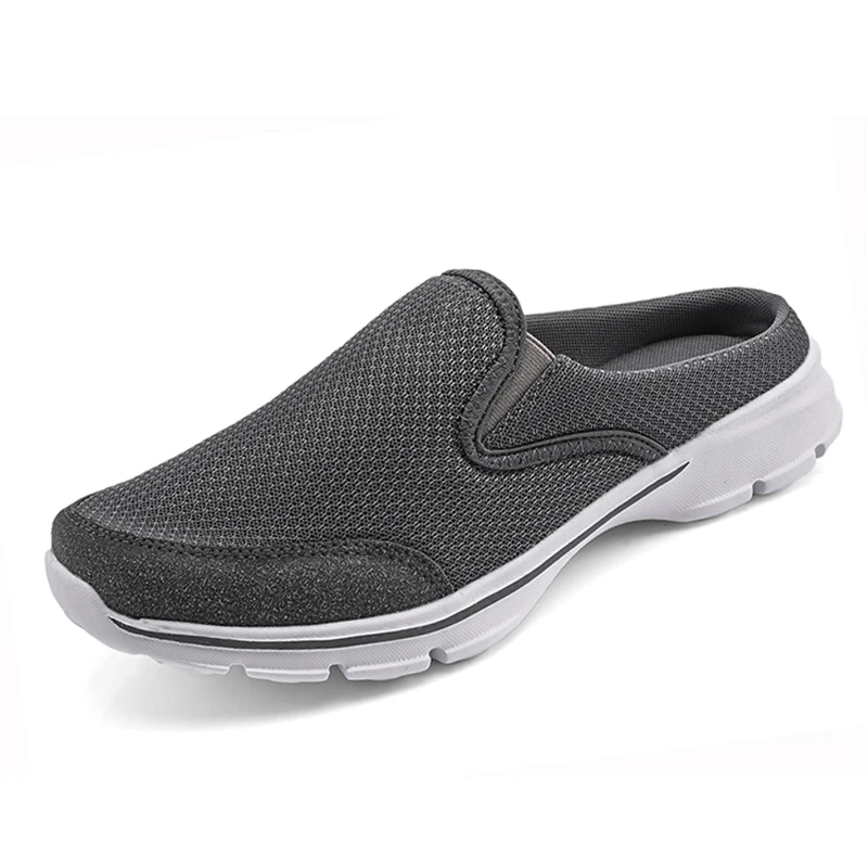 

Comfortable Fashion Walking Shoes Men's Casual Shoes Women's Sneakers Flat Stirrups Mesh Breathable Sandals No Heel