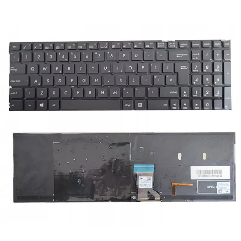 H FORASUS Q534UX Q534 Q551 Q551LB LN Q552U Q553U Q502 Q504 Keyboard with backlight