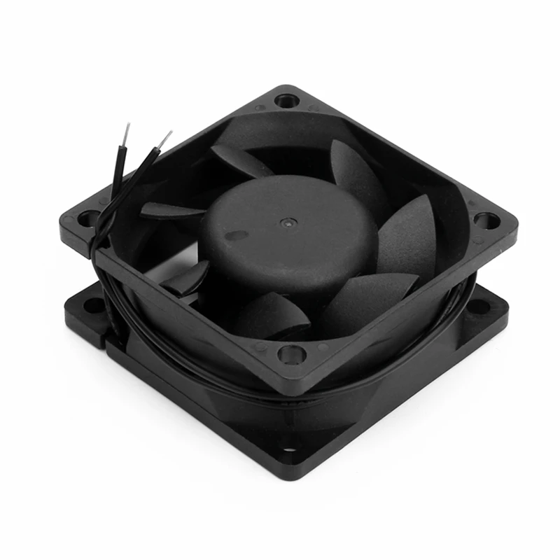 Ac 115 v 230 v ventilador de refrigeração 60mm 5 w 5500 rpm 1 pces sxdool brushless ventilador duplo rolamento de esferas ac fã