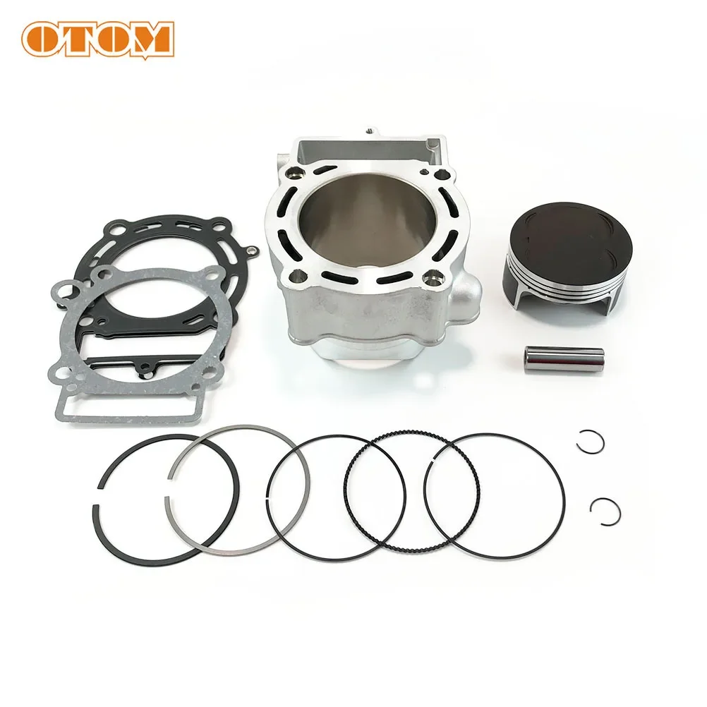 In stock OTOM Motorcycle NC250 NC300 Engine Cylinder Kit 84mm Cylinder Block Piston Ring Gasket for ZONGSHEN NC 250CC Upgrade 30