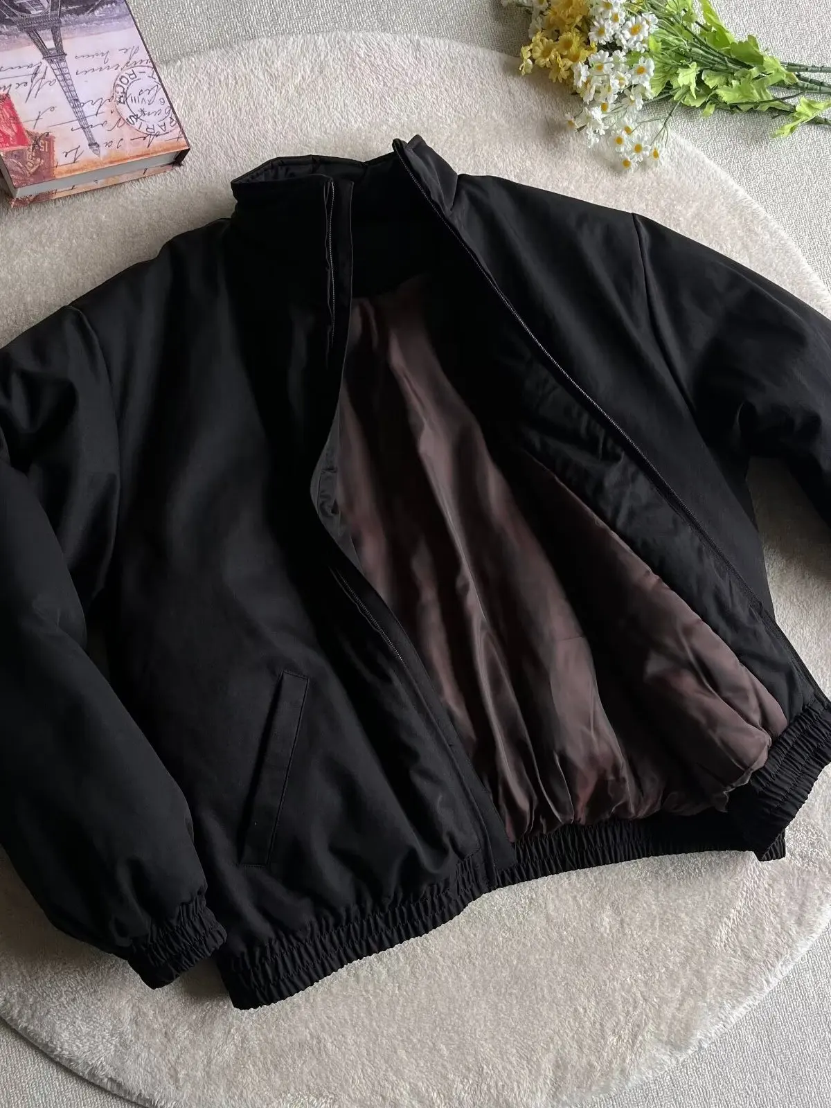 

Мужская хлопковая куртка-пилот свободного кроя в американском стиле, теплая, с воротником-стойкой, повседневная, модная, для подростков