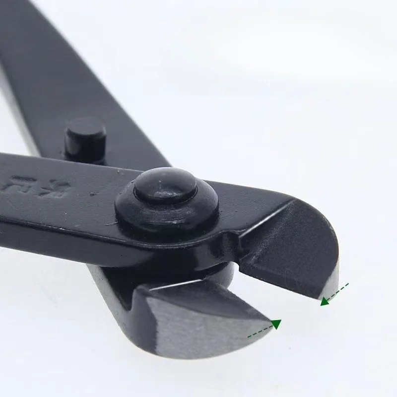 حافة مستديرة الصلب حديقة تشذيب الأسلاك رسم كماشة المقصات فروع سميكة القاطع مقص أدوات بونساي #3