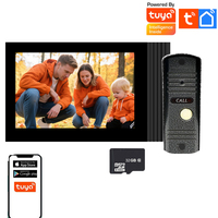 7 Inch Tuya Wifi Smart Video Intercom for Home Video Door Phone Wired 1080p Doorbell with Camera Security System Unlock Talk