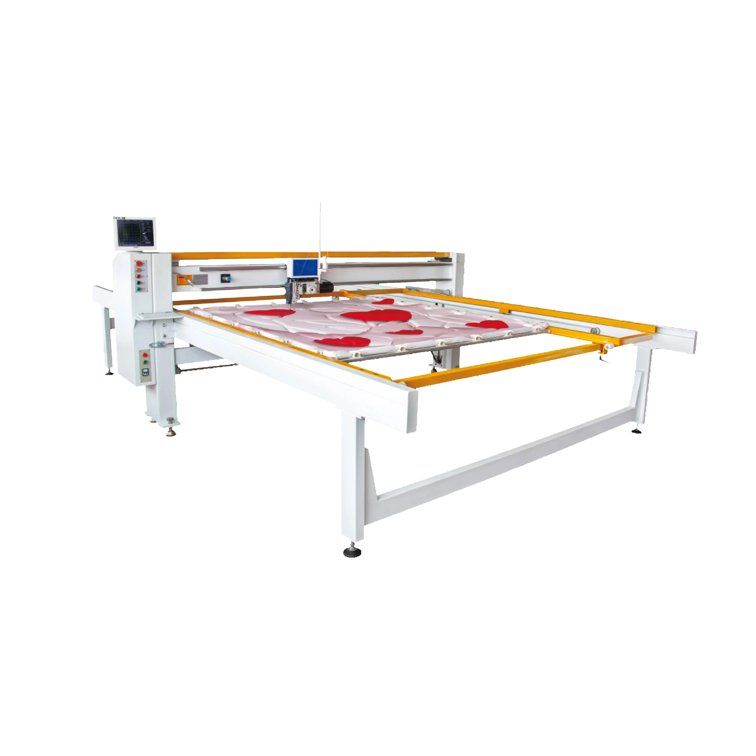 Customized Automatic Computerized Chian Stich Single Needle Mattress Quilting Machine For Bed Bedcover Bedspreads And Sofa