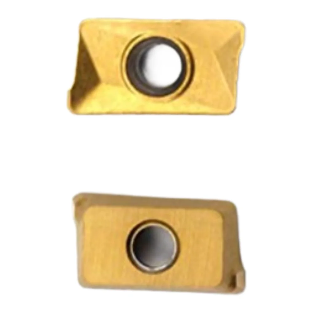 Carbide Milling Insert Set APKT11T308 10 pcs per Set Designed for Alloy Steel Stainless Steel Face Milling Tasks